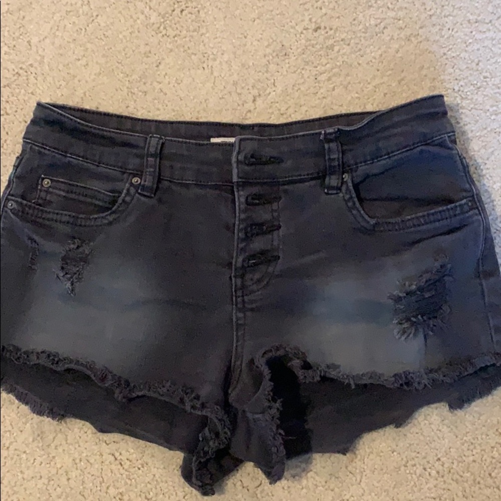 Black shorts